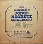 Disco de Vinilo Trío Guadalajara - Recordando A Jorge Negrete Vinyl Record