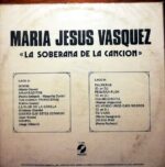 Disco de Vinilo María De Jesús Vasquez  - La Soberana De La Canción Vinyl Record