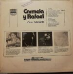 Disco de Vinilo Carmela Y Rafael Con Mariachi - Carmela Y Rafael Con Mariachi Vinyl Record