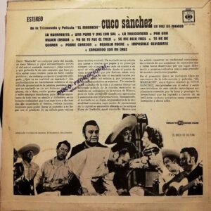 Disco de Vinilo Cuco Sánchez  - El Mariachi De Cuco Sánchez Vinyl Record