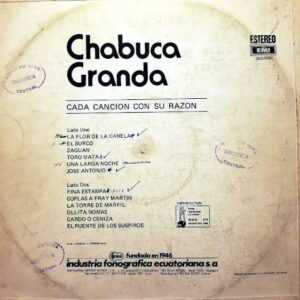 Disco de Vinilo Chabuca Granda - Cada Canción Con Su Razón Vinyl Record