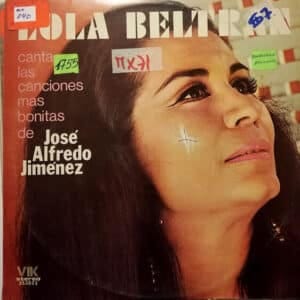 Lola Beltrán - Lola Beltrán Interpreta José Afredo Jiménez Vinilo