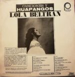 Disco de Vinilo Lola Beltrán - Canciones Y Huapangos Vinyl Record