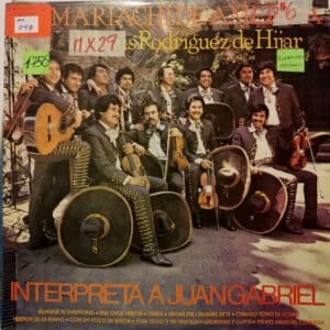 Mariachi De América De Jesús Rodriguez De Hijar - Interpreta A Juan Gabriel Vinilo