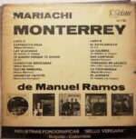 Disco de Vinilo Mariachi Monterrey De Manuel Ramos - Mariachi Monterrey De Manuel Ramos Vinyl Record