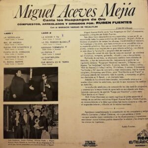 Disco de Vinilo Miguel Aceves Mejía - Miguel Aceves Mejía Canta Los Huapangos De Oro Vinyl Record