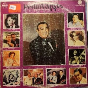 Pedro Vargas - Duetos Inmortales De Pedro Vargas Vinilo