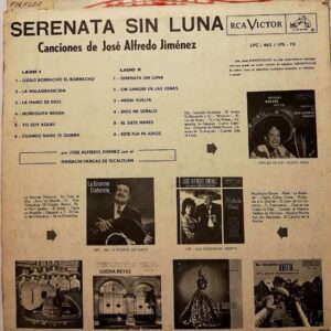 Disco de Vinilo José Alfredo Jiménez - Serenata Sin Luna Vinyl Record