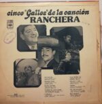 Disco de Vinilo Varios - Cinco Gallos De La Canción Ranchera Vinyl Record