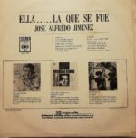 Disco de Vinilo José Alfredo Jiménez - Ella... Se Fue Vinyl Record