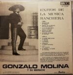 Disco de Vinilo Gonzalo Molina - Éxitos De La Música Ranchera Vinyl Record