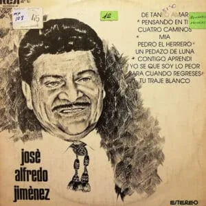 Disco de Vinilo José Alfredo Jiménez - José Alfredo Jiménez Vinyl Record