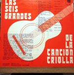 Disco de Vinilo Varios - Las Seis Grandes De La Canción Criolla Vinyl Record