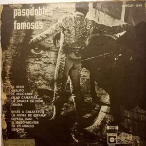 Disco de Vinilo Varios - Pasos Dobles Famosos Vinyl Record