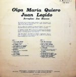 Disco de Vinilo Juan Legido Vinyl Record
