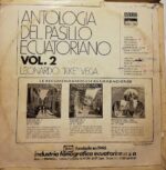 Disco de Vinilo Leonardo Kike Vega - Antologia Del Pasillo Ecuatoriano Vol 2 Vinyl Record