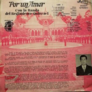 Disco de Vinilo Banda Del Regimiento Quito No 1 - Por Un Amor Vinyl Record