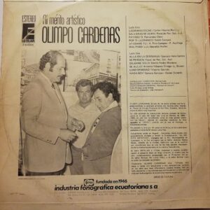 Disco de Vinilo Olimpo Cardenas - Al Merito Artistico Vinyl Record