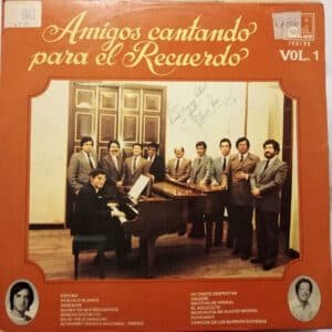 Varios - Amigos Cantando Para El Recuerdo Vol 1 Vinilo