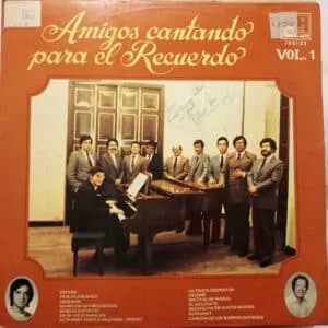 Disco de Vinilo Varios - Amigos Cantando Para El Recuerdo Vol 1 Vinyl Record