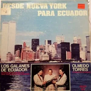 Disco de Vinilo Olmedo Torres - Desde Nueva York Para El Ecuador Vinyl Record