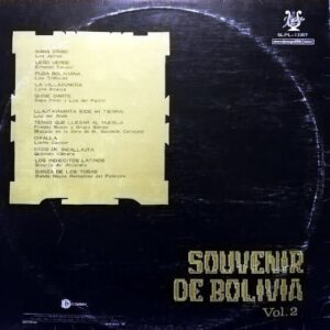 Disco de Vinilo Varios - Souvenir De Bolivia Vol.2 Vinyl Record