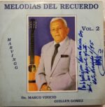 Disco de Vinilo Marco Vinicio Guillen Gomez - Melodias Del Recuerdo Vol 2 Vinyl Record