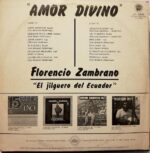 Disco de Vinilo Florencio Zambrano - Amor Divino Vinyl Record