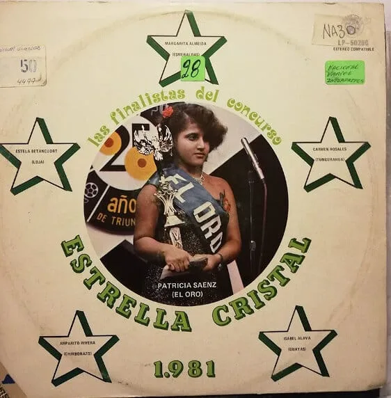 Disco de Vinilo Varios - Las Finalistas Del Concurso Estrella Cristal 1981 Vinyl Record