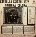 Disco de Vinilo Mariana Coloma - Estrella Cristal 1977 Vinyl Record