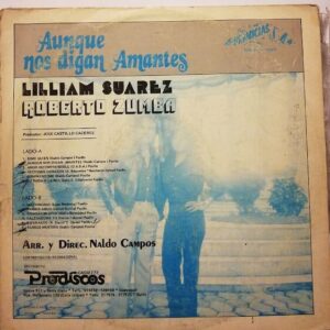 Disco de Vinilo Roberto Zumba - Aunque Nos Digan Amantes Vinyl Record