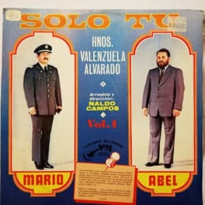 Los Hermanos Valenzuela Alvarado - Solo Tu Vol 1 Vinilo