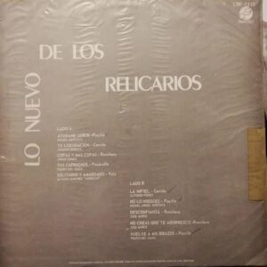 Disco de Vinilo Los Relicarios - Lo Nuevo De Vinyl Record