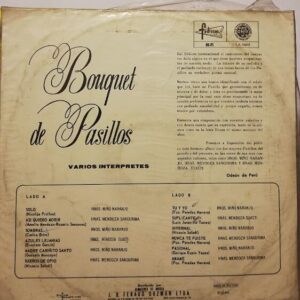 Disco de Vinilo Varios - Bouquet De Pasillos Vinyl Record