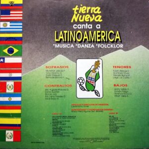 Disco de Vinilo Tierra Nueva - Tierra Nueva Canta A Latinoamerica Vol. 1 Vinyl Record