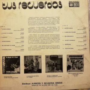Disco de Vinilo Los Yumbos - Tus Recuerdos Vinyl Record