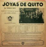 Disco de Vinilo Hermanas Mendoza Suasti - Joyas De Quito Vinyl Record