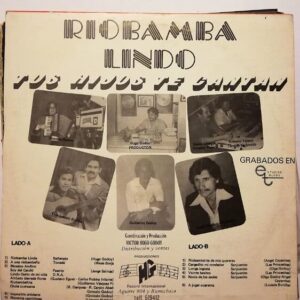 Disco de Vinilo Varios - Riobamba Lindo Tus Hijos Te Cantan Vinyl Record
