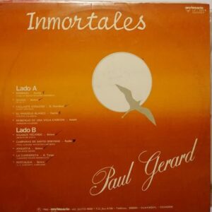 Disco de Vinilo Paul Gerard - Inmortales Vinyl Record