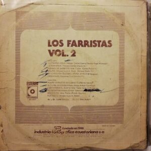 Disco de Vinilo Los Farristas - Los Farristas Vol 2 Vinyl Record