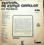 Disco de Vinilo Los Palmeras - Festival De Éxitos Criollos Vinyl Record