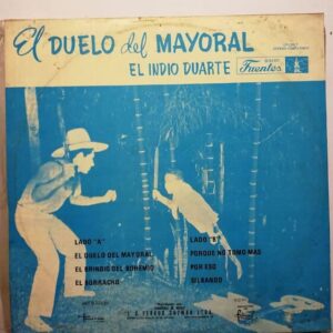 Disco de Vinilo El Indio Duarte - El Duelo Del Mayoral Vinyl Record