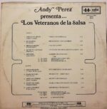 Disco de Vinilo Andy Perez - Los Veteranos De La Salsa Vinyl Record