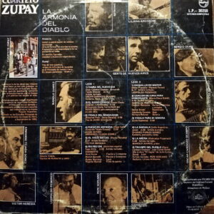 Disco de Vinilo Cuarteto Zupay - La Armonia Del Diablo Vinyl Record