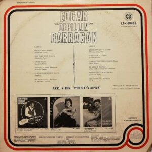 Disco de Vinilo Edgar "Cepillin" Barragan - Edgar "Cepillin" Barragan Vinyl Record