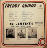 Disco de Vinilo Freddy Quiroz - El Artista Vinyl Record