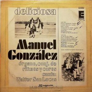 Disco de Vinilo Manuel Gonzalez - Deliciosa Vinyl Record