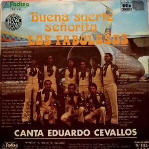 Disco de Vinilo Los Fabulosos - Buena Suerte Señorita Vinyl Record