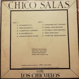 Disco de Vinilo Los Chicuelos - Chico Salas Con Los Chicuelos Vinyl Record