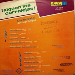 Disco de Vinilo Rodrigo Rodriguez - Siguen Las Corralejas Vinyl Record